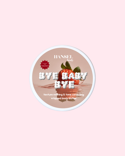 BYE BABY BYE Texture Refining & Tone Correcting Whipped Body Butter