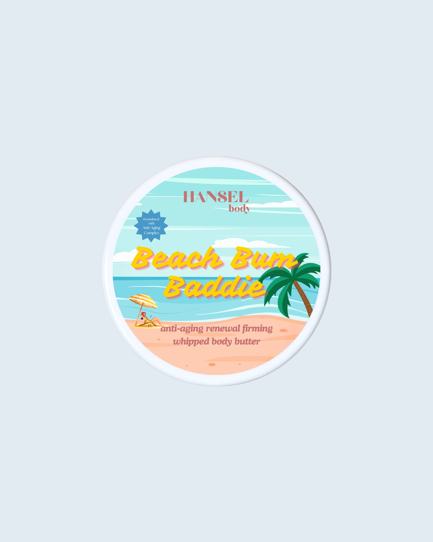 BEACH BUM BADDIE  Anti-Aging Renewal Firming Whipped Body Butter